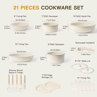 CULINA™ 21-Piece Cookware Set